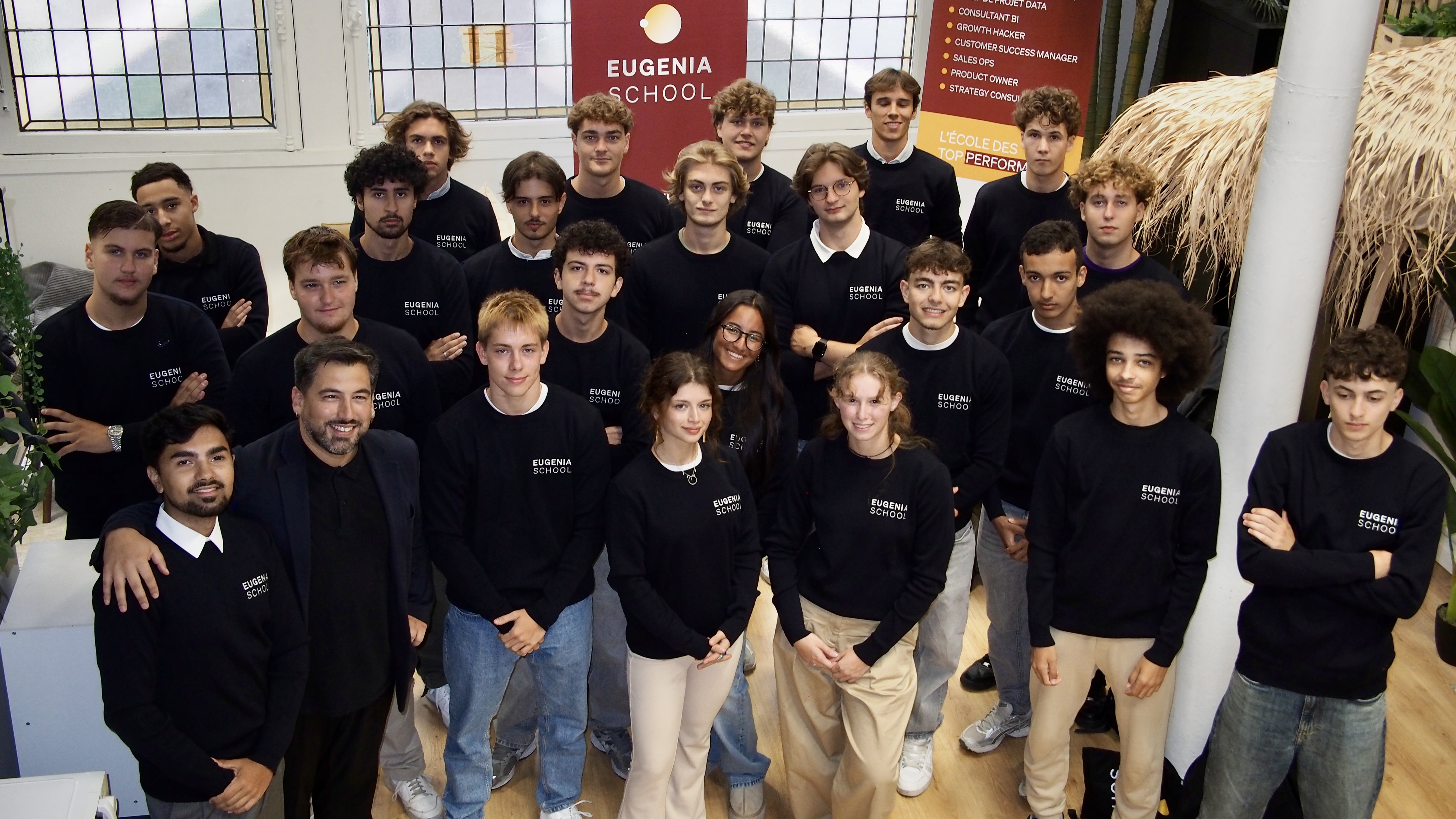 Groupe d'étudiants d'Eugenia School